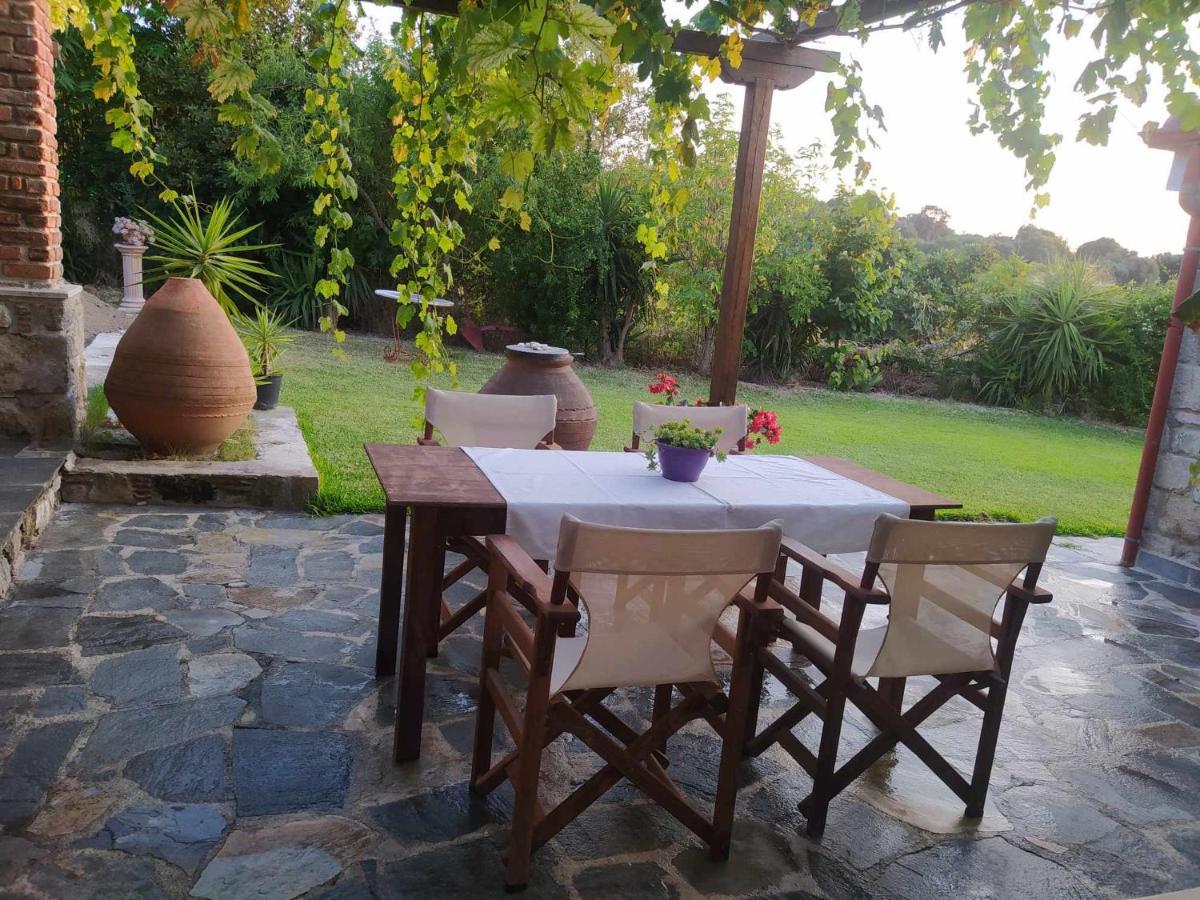 Garden House Kristi Villa Poszídi Kültér fotó