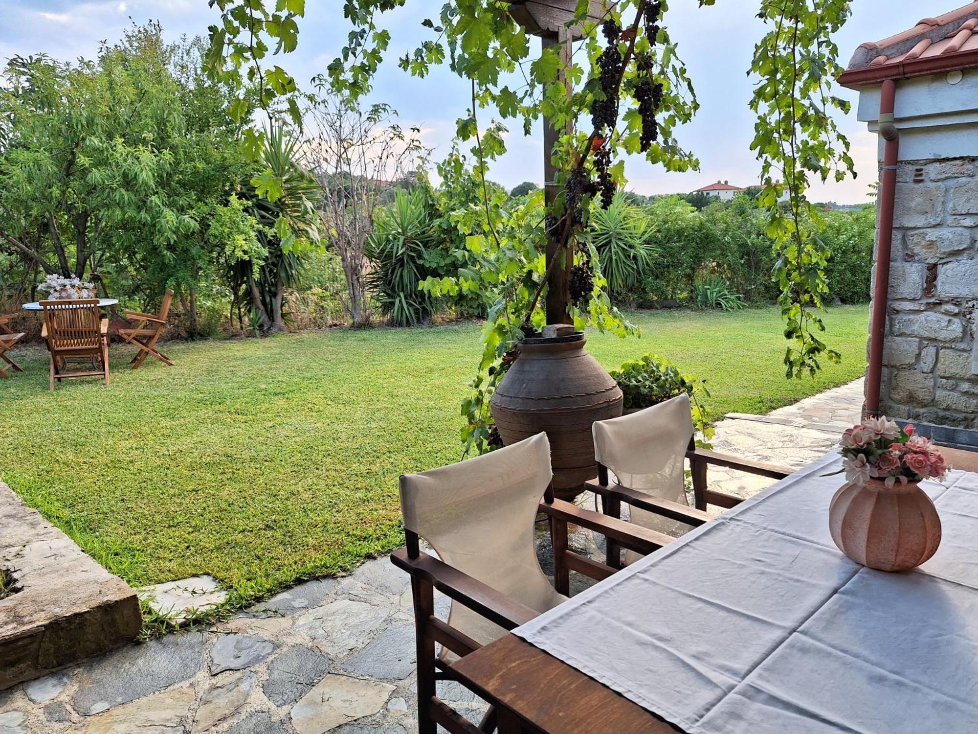 Garden House Kristi Villa Poszídi Kültér fotó